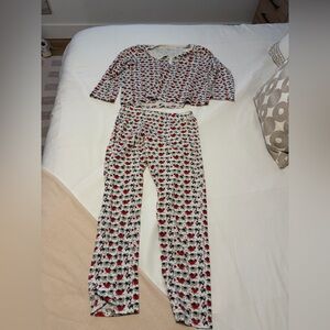 Roller Rabbit Christmas pjs size medium